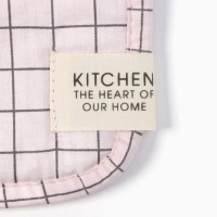 Прихватка Этель "Клетка" 19х19 см, 80% хл, 20% пэ, сатин 110 г/м2 Прихватка Этель "Клетка" 19х19 см, 80% хл, 20% пэ, сатин 110 г/м2