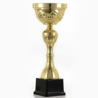 Кубок 134D, наградная фигура, золото, подставка пластик, 26 &times; 8 &times; 7,5 см.