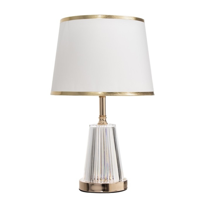 Настольная лампа "Фенетр" E27 40Вт золото 25х25х41 см RISALUX