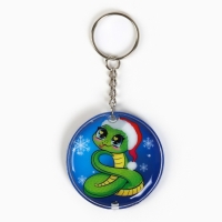 Новогодний брелок с фонариком для ключей &laquo;Новый год: Новогодняя ёлка&raquo; 5 х 10 см