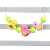 Растяжка на кроватку/коляску &laquo;Забавные зверята&raquo;, 3 игрушки с погремушками, Крошка Я