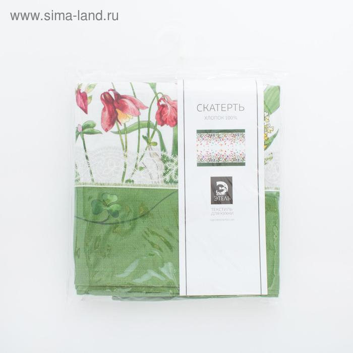 Скатерть Скатерть "Этель" Луговые цветы 110х150 см, 100 % хлопок, саржа 190 гр/м2