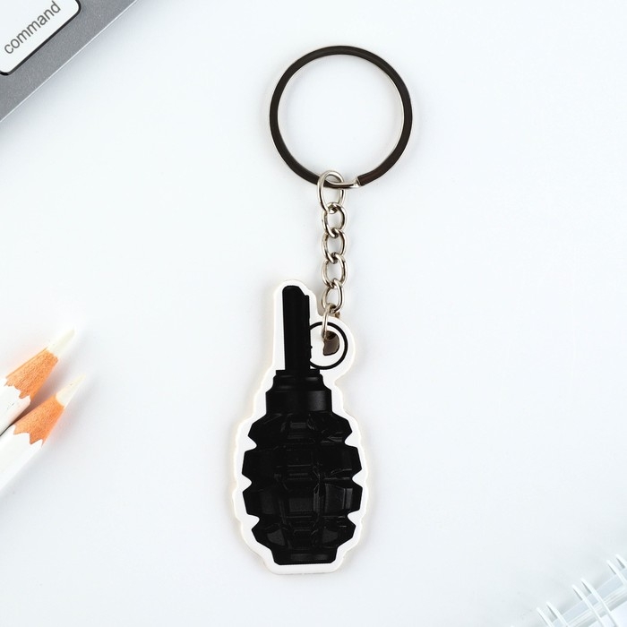 Подарочный набор &laquo;Для настоящего героя&raquo; значок + брелок, 6,8 х 10,5 см