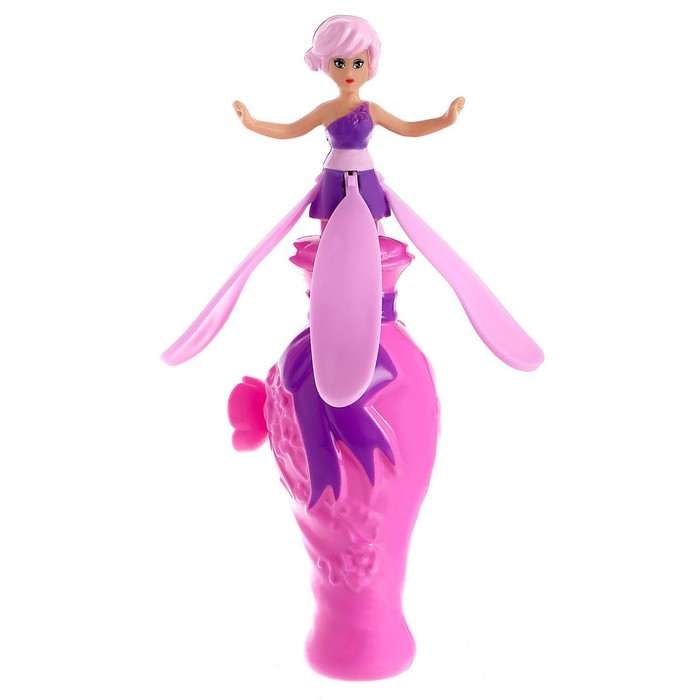 Кукла-юла летающая и парящая &laquo;Принцесса&raquo;, 2 в 1, на заводном механизме