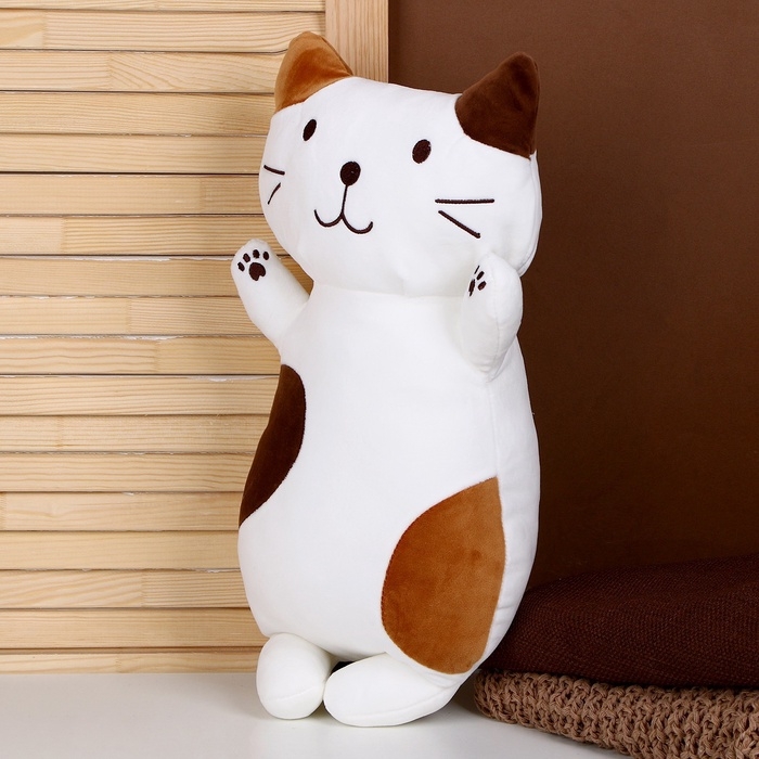 Шкурка мягкой игрушки Шкурка мягкой игрушки "Кот" пятнистый, 45 см