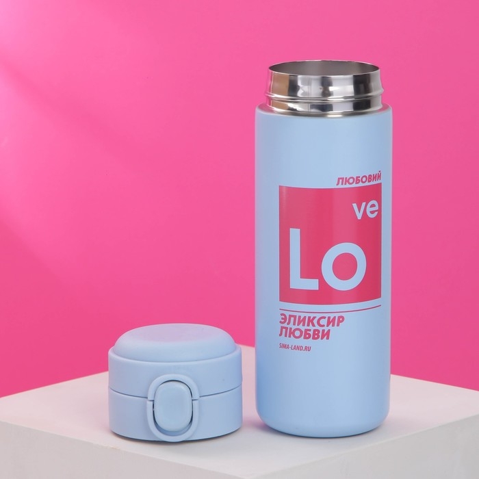 Термос &laquo;Эликсир любви&raquo;, 400 мл, сохраняет тепло 6-8 ч