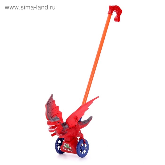 Каталка на палке &laquo;Дракоша&raquo;, МИКС