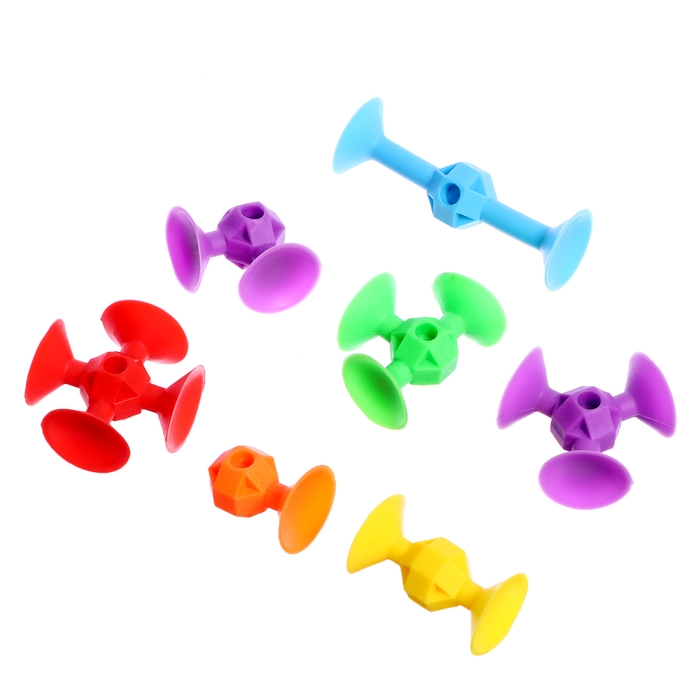 Конструктор &laquo;Детали - присоски&raquo;, 33 детали