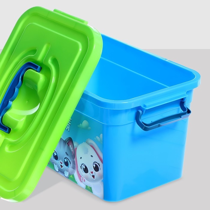 Ящик для хранения игрушек &laquo;Весёлые друзья&raquo;, 6,5 л