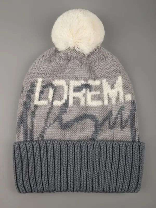 Шапка Joyful на заказ, полушерсть