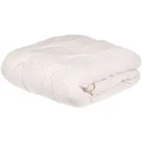 Плед Snefald, жемчужно-белый Плед Snefald, жемчужно-белый