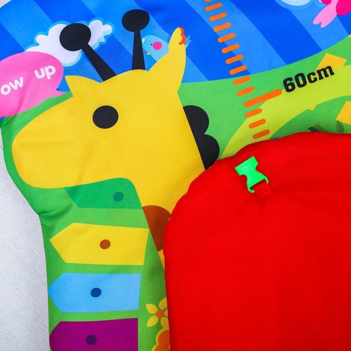 Развивающий коврик с дугами «Жирафик», 83x62 см, Крошка Я Развивающий коврик с дугами «Жирафик», 83x62 см, Крошка Я