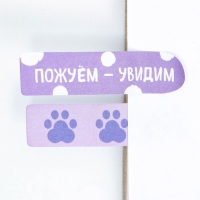 Набор стикеров-закладок &laquo;Пожуём-увидим&raquo;, 5 шт, 20 л
