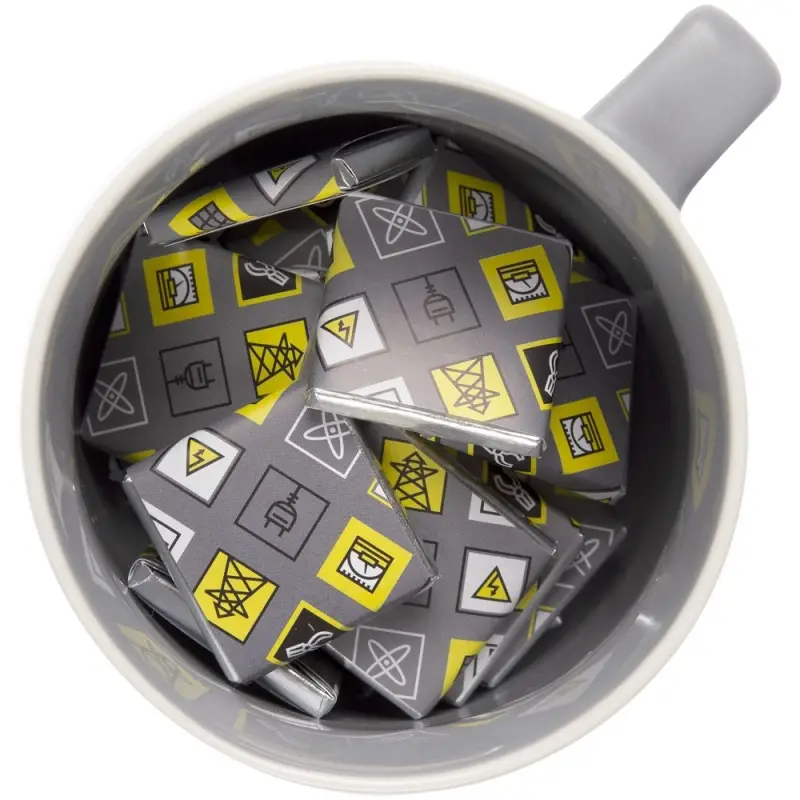 Набор c горьким шоколадом Industry, энергетика Набор c горьким шоколадом Industry, энергетика