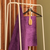 Полотенце махровое Этель &laquo;Терри&raquo; 50x90 см, сирень