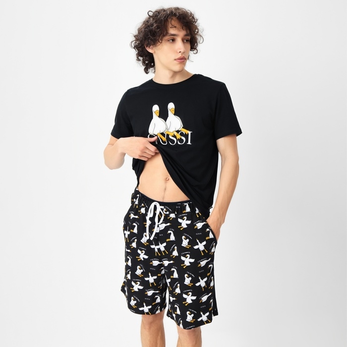 Пижама мужская (футболка и шорты) KAFTAN Gussi, р-р 56 Пижама мужская (футболка и шорты) KAFTAN Gussi, р-р 56