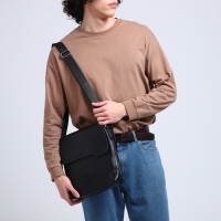 Сумка мужская, цвет чёрный