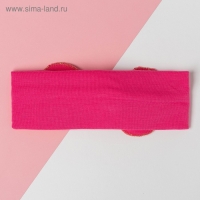 Повязка на голову Крошка Я "Бант"розов. р-р 46-48 Повязка на голову Крошка Я "Бант"розов. р-р 46-48