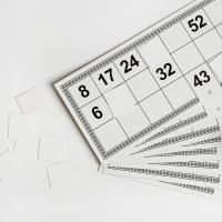 Русское лото деревянное, игра настольная "Новогодняя сказка", карточка 22 х 8 см Русское лото деревянное, игра настольная "Новогодняя сказка", карточка 22 х 8 см