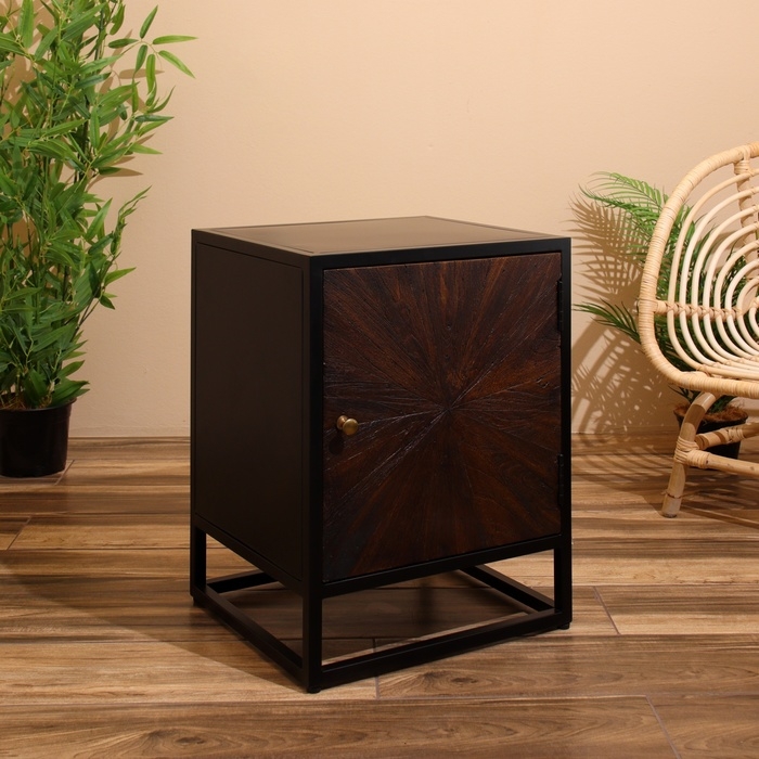 Тумба "Брауни" 45х40х60 см, манговое дерево