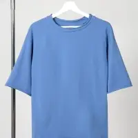 Футболка оверсайз Vozduh 2.0, синяя, размер XL/ XXL