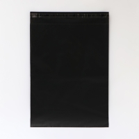 Курьерский пакет с клеевым клапаном , черный 38 х 48 + 4 см, 50 шт