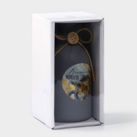 Ваза на Новый Год стеклянная «Новогодняя коллекция: Волшебных моментов», 13,7 х 6,3 см Ваза на Новый Год стеклянная «Новогодняя коллекция: Волшебных моментов», 13,7 х 6,3 см