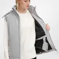 Жилет унисекс Sfera, светло-серый, размер S Жилет унисекс Sfera, светло-серый, размер S