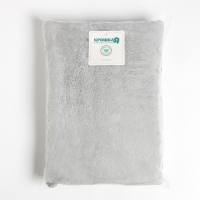 Полотенце с капюшоном Крошка Я, цвет серый, 67х120 см, 100% п/э, 280 г/м2 Полотенце с капюшоном Крошка Я, цвет серый, 67х120 см, 100% п/э, 280 г/м2