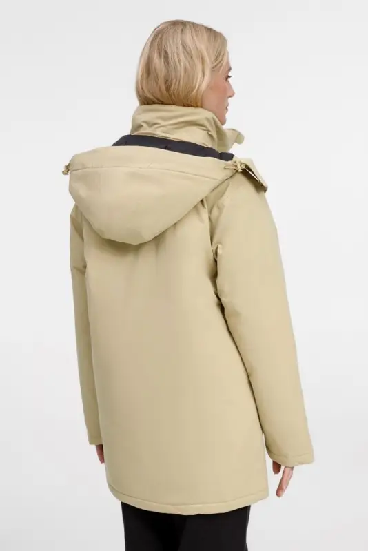 Куртка-парка унисекс Sfera, бежевая, размер S