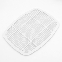 Туалет «Айша» S с высоким бортом и сеткой, 45 х 35 х 18,5 см, оранжевый Туалет «Айша» S с высоким бортом и сеткой, 45 х 35 х 18,5 см, оранжевый