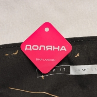 Органайзер подвесной с карманами Доляна «Мрамор», 3 отделения, 20×58 см, цвет чёрный Органайзер подвесной с карманами Доляна «Мрамор», 3 отделения, 20×58 см, цвет чёрный