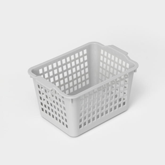 Корзина для хранения, 15&times;21&times;12 см, цвет МИКС