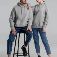 Толстовка с капюшоном Slam 320, серый меланж, размер M