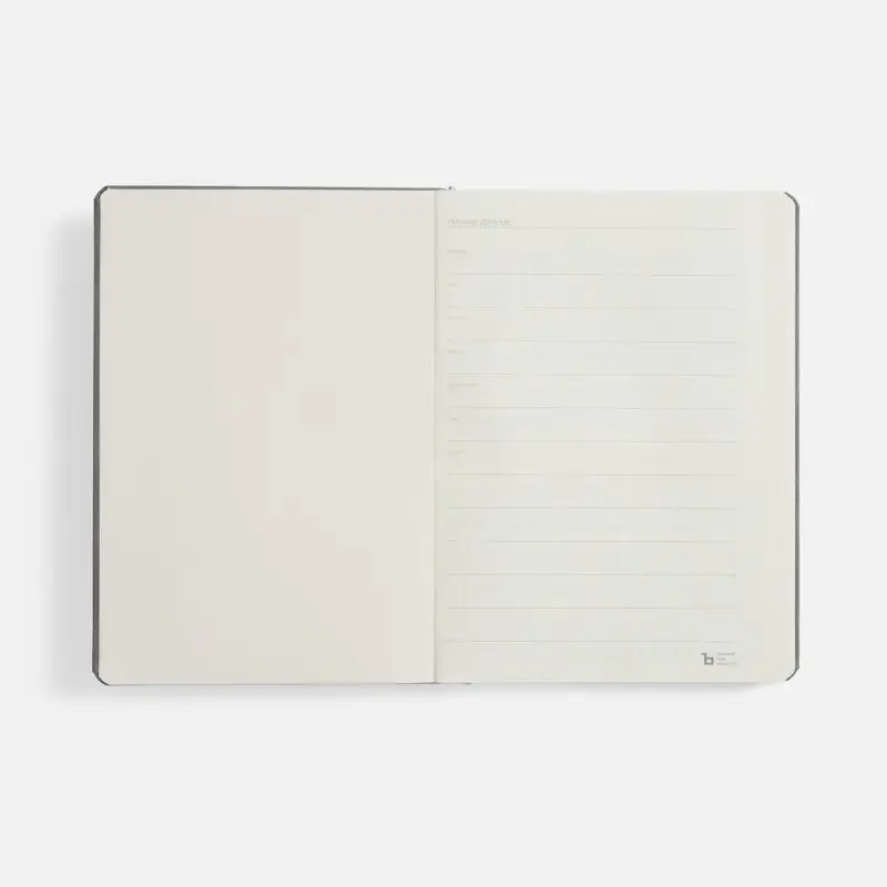 Ежедневник Urban Hard, недатированный, серый