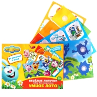 Игра развивающая на липучках "Изучаем веремена года", Смешарики Игра развивающая на липучках "Изучаем веремена года", Смешарики