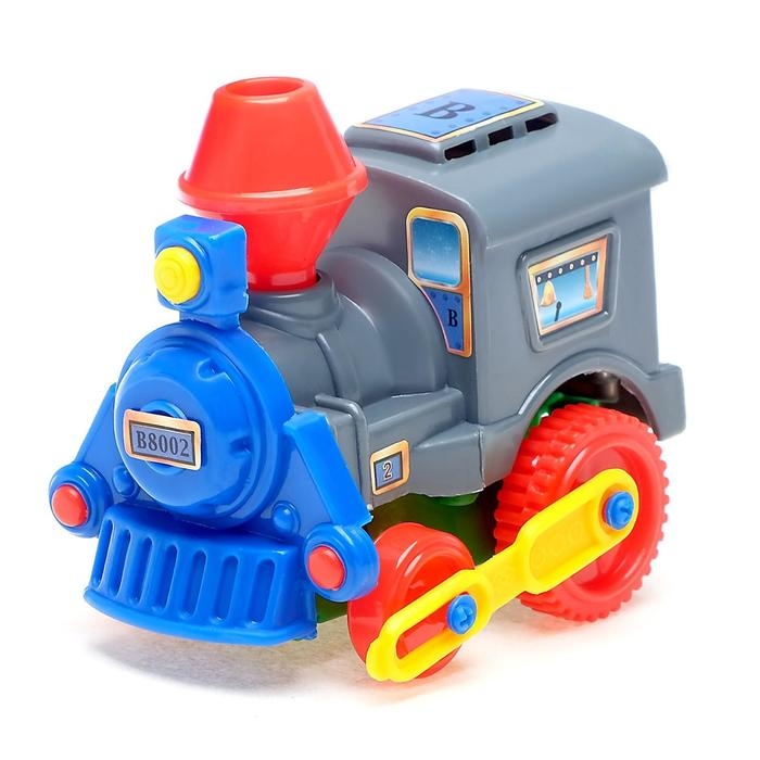 Паровоз инерционный &laquo;Классический&raquo;, цвета МИКС