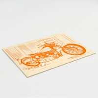 Основы для выжигания &laquo;Мотоцикл&raquo; 30х21 см