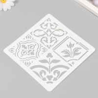 Трафарет плитка 15х15 см Трафарет плитка 15х15 см