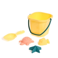 Песочный набор Follow Me: ведро, совочек, 3 формочки, МИКС Песочный набор Follow Me: ведро, совочек, 3 формочки, МИКС