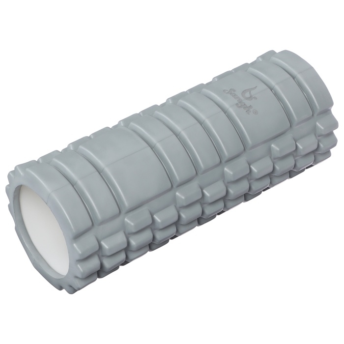 Ролик массажный Sangh, 33х14 см, цвет серый Ролик массажный Sangh, 33х14 см, цвет серый