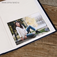 Фотоальбом Fotografia на 200 фото, 10x15 см., "Классика" синий Фотоальбом Fotografia на 200 фото, 10x15 см., "Классика" синий