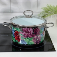 Кастрюля эмалированная цилиндрическая Catalina, 3 л, индукция