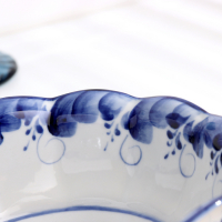 Салатник «Грань», гжель Салатник «Грань», гжель