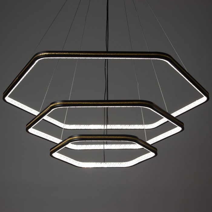 Светильник BayerLux "Танли" LED 160Вт 3000-6000К черный 72х80х100 см