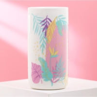 Стакан керамический &laquo;Это твой день&raquo;, 250 мл, цвет белый