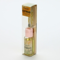 Диффузор ароматический палочки, ароматизатор для дома «Аромадиффузор: Fresh citrus», аромат апельсин, 30 мл. Диффузор ароматический палочки, ароматизатор для дома «Аромадиффузор: Fresh citrus», аромат апельсин, 30 мл.