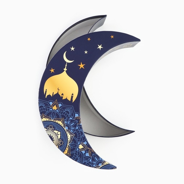 Коробка из переплетного картона «Узоры», Рамадан, 15 х 23 х 6 см Коробка из переплетного картона «Узоры», Рамадан, 15 х 23 х 6 см