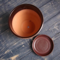 Горшок цветочный Ленок 2,5л с подставкой Горшок цветочный Ленок 2,5л с подставкой