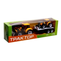 Трактор инерционный &laquo;Фермер&raquo;, с прицепом и трактором